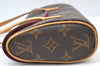 Authentic Louis Vuitton Monogram Sonatine Hand Bag Purse M51902 LV K8722