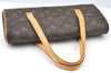 Authentic Louis Vuitton Monogram Sonatine Hand Bag Purse M51902 LV K8722