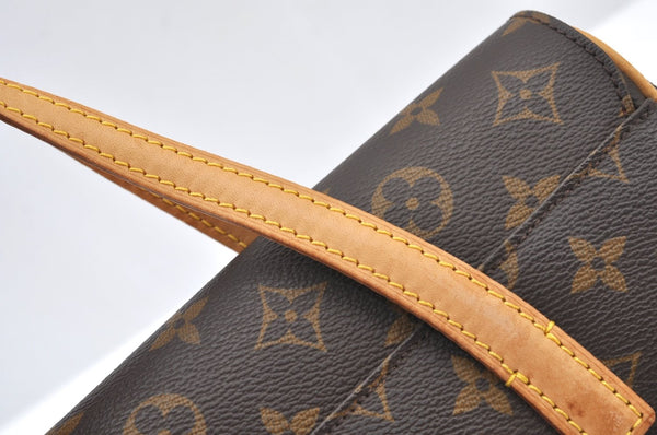 Authentic Louis Vuitton Monogram Sonatine Hand Bag Purse M51902 LV K8722