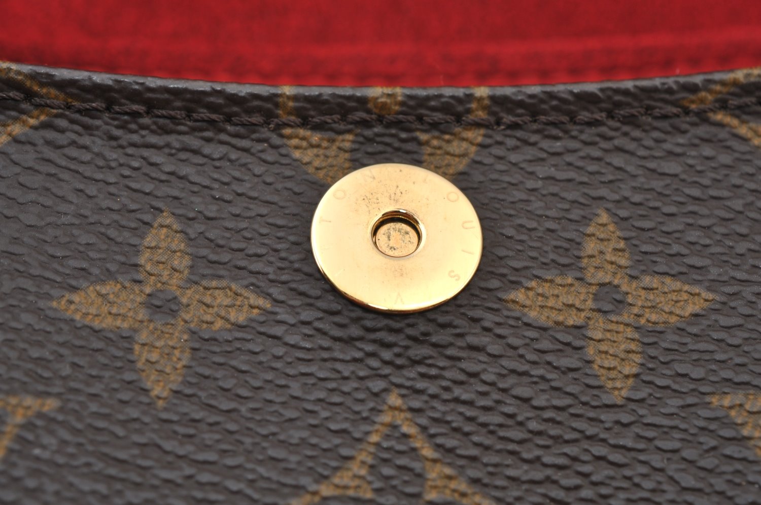 Authentic Louis Vuitton Monogram Sonatine Hand Bag Purse M51902 LV K8722