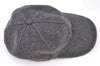 Authentic GUCCI Web Sherry Line Cap Wool Size L Gray K8727