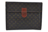 Authentic Louis Vuitton Monogram Poche Ministre Document Case Old Model LV K8730