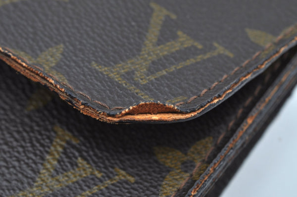 Authentic Louis Vuitton Monogram Poche Ministre Document Case Old Model LV K8730