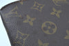Authentic Louis Vuitton Monogram Poche Ministre Document Case Old Model LV K8730