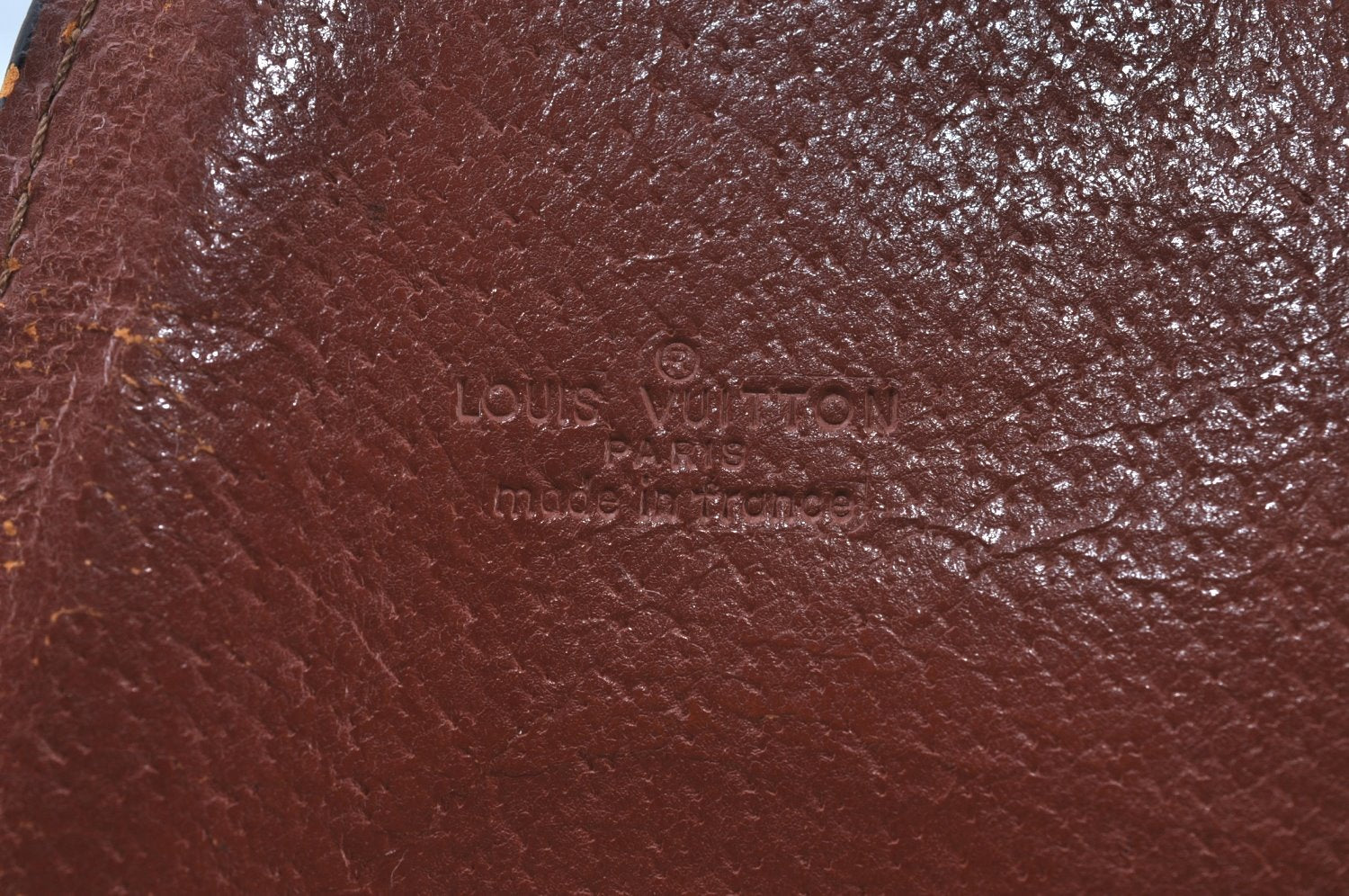 Authentic Louis Vuitton Monogram Poche Ministre Document Case Old Model LV K8730