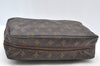Auth Louis Vuitton Monogram Trousse Toilette 28 Clutch Bag M47522 Junk K8733
