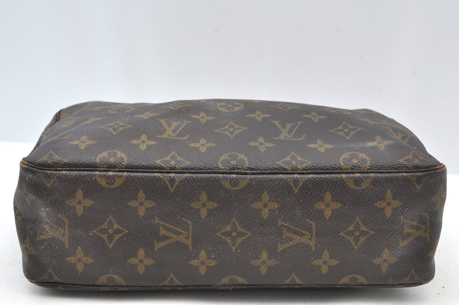 Auth Louis Vuitton Monogram Trousse Toilette 28 Clutch Bag M47522 Junk K8733