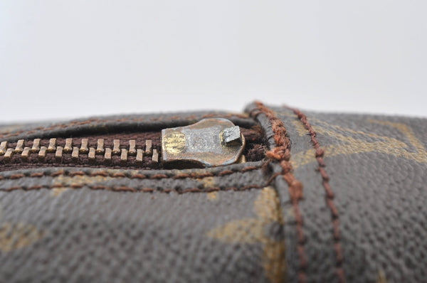 Auth Louis Vuitton Monogram Trousse Toilette 28 Clutch Bag M47522 Junk K8733