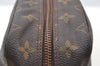 Auth Louis Vuitton Monogram Trousse Toilette 28 Clutch Bag M47522 Junk K8733