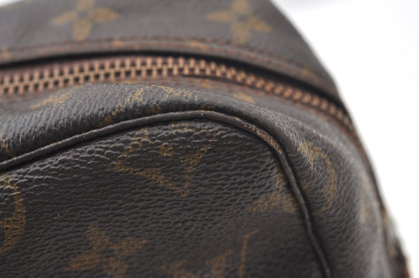 Auth Louis Vuitton Monogram Trousse Toilette 28 Clutch Bag M47522 Junk K8733