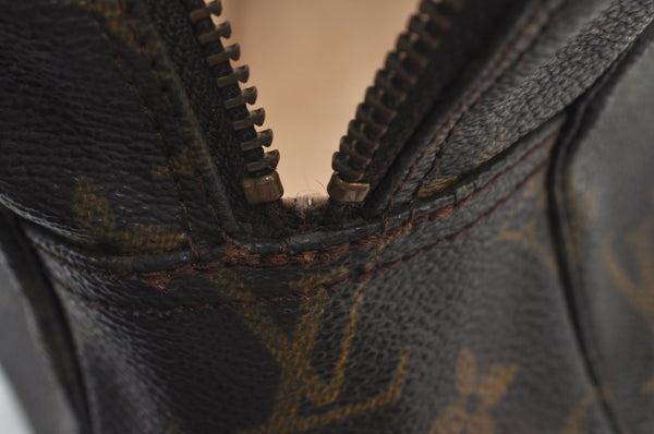 Auth Louis Vuitton Monogram Trousse Toilette 28 Clutch Bag M47522 Junk K8733