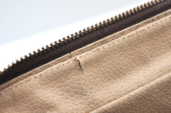 Auth Louis Vuitton Monogram Trousse Toilette 28 Clutch Bag M47522 Junk K8733