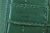 Authentic Louis Vuitton Epi Noe Shoulder Drawstring Bag Green M44004 LV K8734