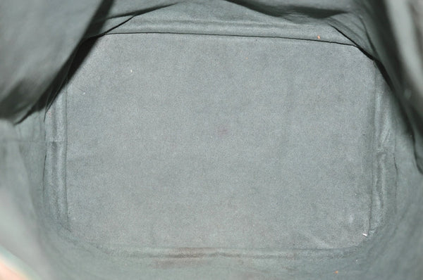 Authentic Louis Vuitton Epi Noe Shoulder Drawstring Bag Green M44004 LV K8734