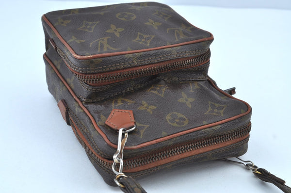 Authentic Louis Vuitton Monogram Amazone Shoulder Cross Body Bag Old Model K8751