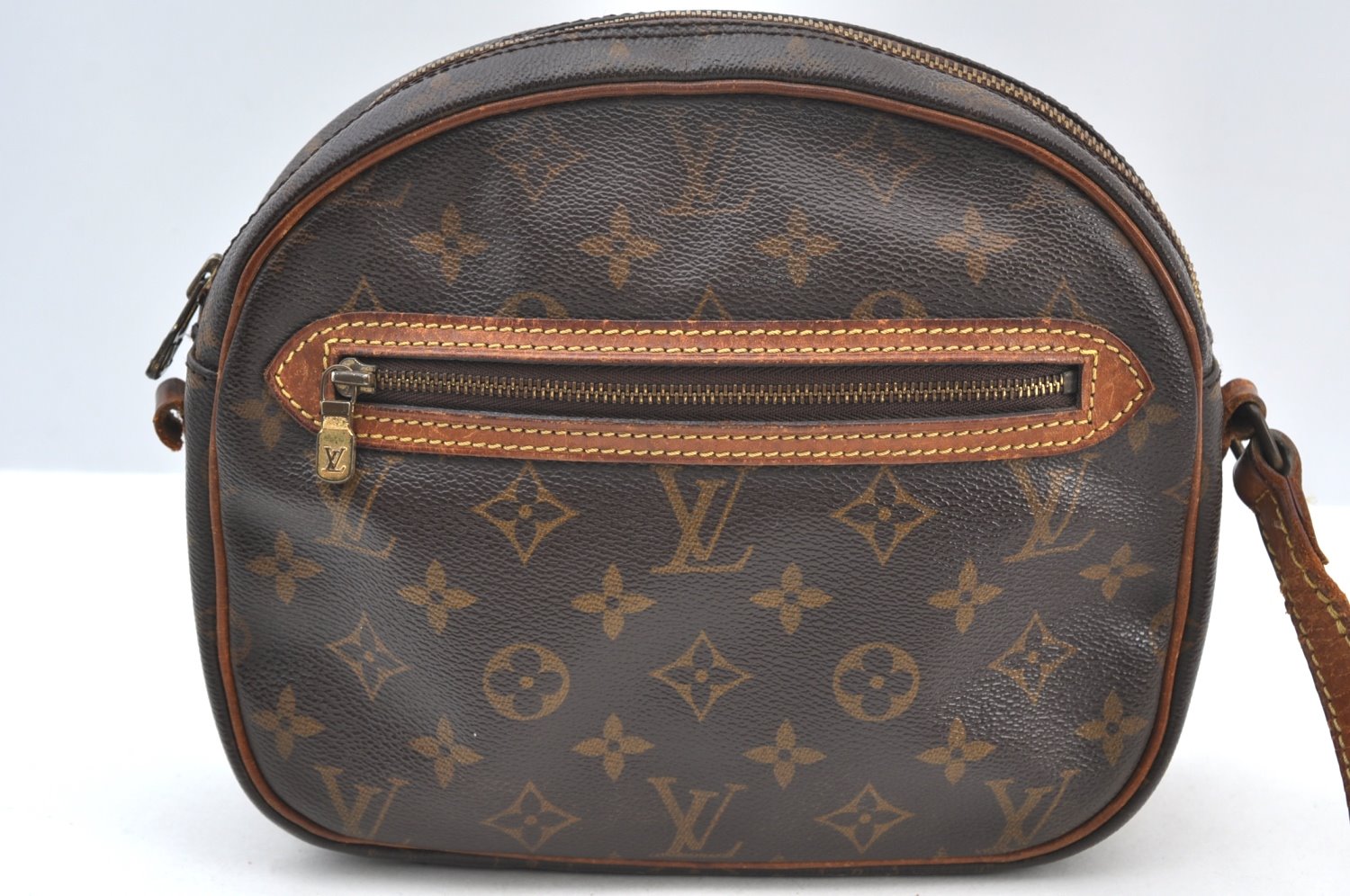 Authentic Louis Vuitton Monogram Senlis Shoulder Cross Bag M51222 Junk K8752
