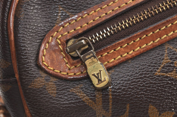 Authentic Louis Vuitton Monogram Senlis Shoulder Cross Bag M51222 Junk K8752