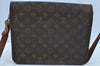 Authentic Louis Vuitton Monogram Cartouchiere GM Shoulder Bag Old Model K8753