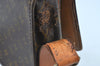 Authentic Louis Vuitton Monogram Cartouchiere GM Shoulder Bag Old Model K8753