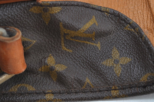 Authentic Louis Vuitton Monogram Cartouchiere GM Shoulder Bag Old Model K8753