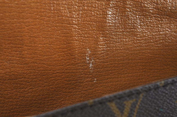 Authentic Louis Vuitton Monogram Cartouchiere GM Shoulder Bag Old Model K8753