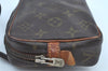 Auth Louis Vuitton Monogram Marly Bandouliere Shoulder Bag M51828 Junk K8760