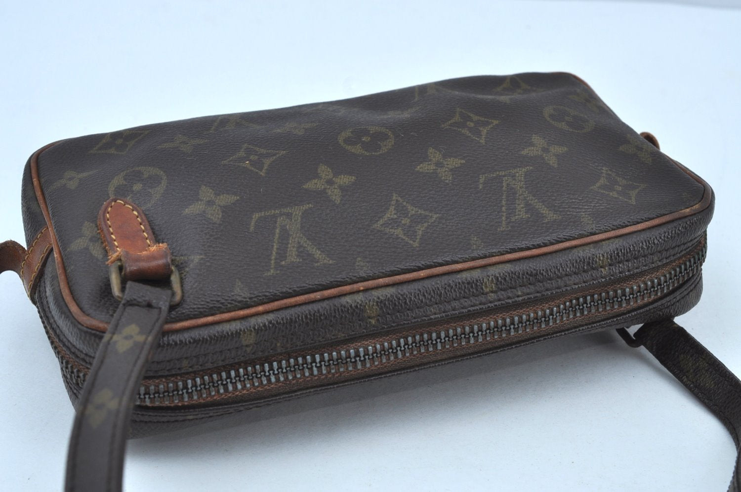 Auth Louis Vuitton Monogram Marly Bandouliere Shoulder Bag M51828 Junk K8760