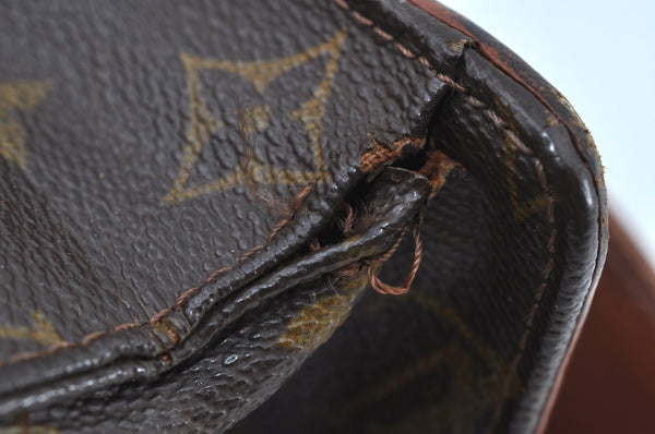 Auth Louis Vuitton Monogram Pochette Dame GM Clutch Hand Bag Old Model LV K8763