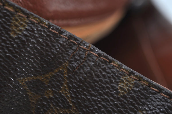 Auth Louis Vuitton Monogram Pochette Dame GM Clutch Hand Bag Old Model LV K8763