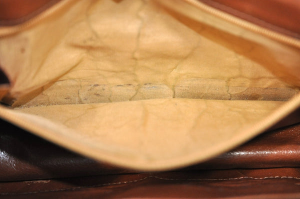 Auth Louis Vuitton Monogram Pochette Dame GM Clutch Hand Bag Old Model LV K8763