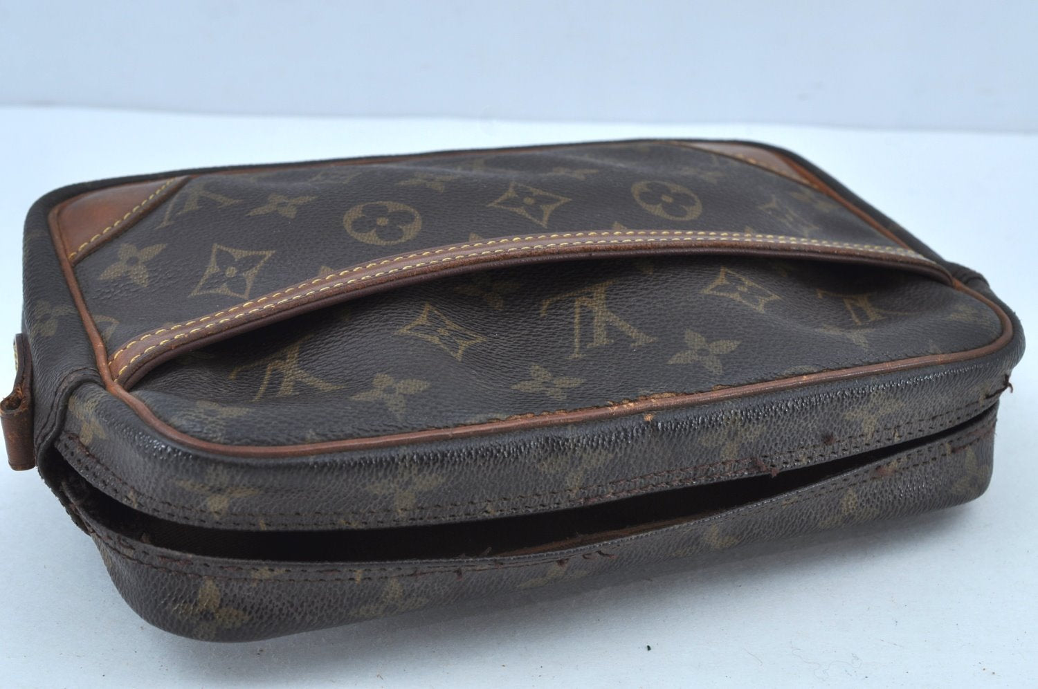 Authentic Louis Vuitton Monogram Trocadero 23 Shoulder Bag M51276 Junk K8764