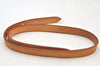 Authentic Louis Vuitton Leather Shoulder Strap For Bucket PM 27.6" Beige K8776