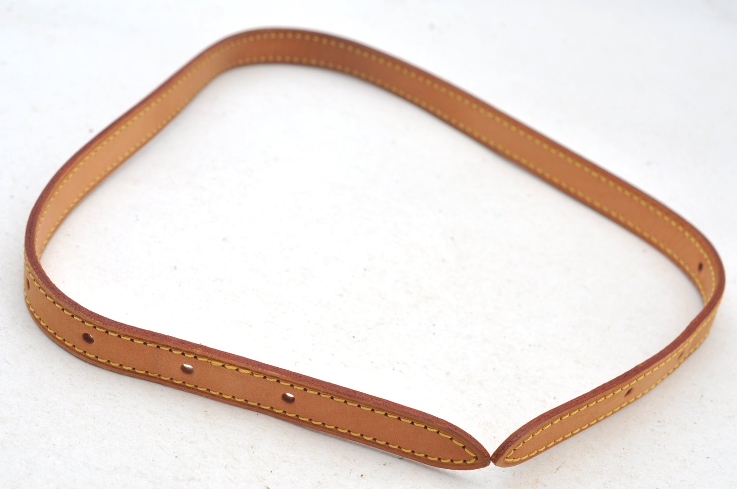 Authentic Louis Vuitton Leather Shoulder Strap For Bucket PM 27.6