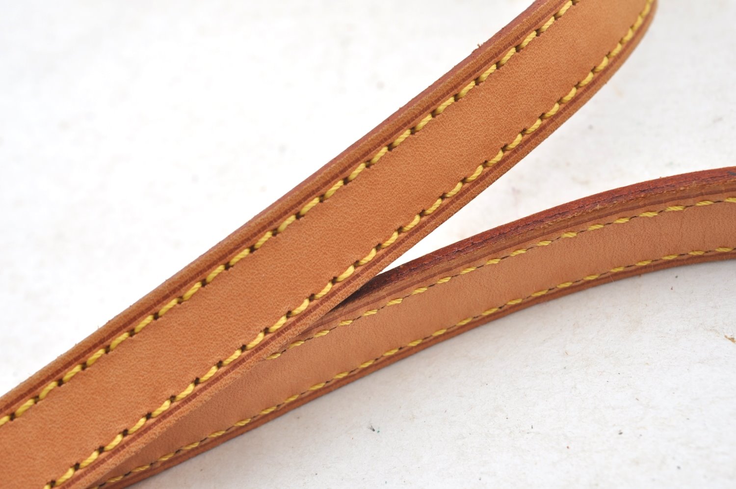 Authentic Louis Vuitton Leather Shoulder Strap For Bucket PM 27.6