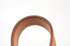 Authentic Louis Vuitton Leather Shoulder Strap For Bucket PM 27.6" Beige K8776