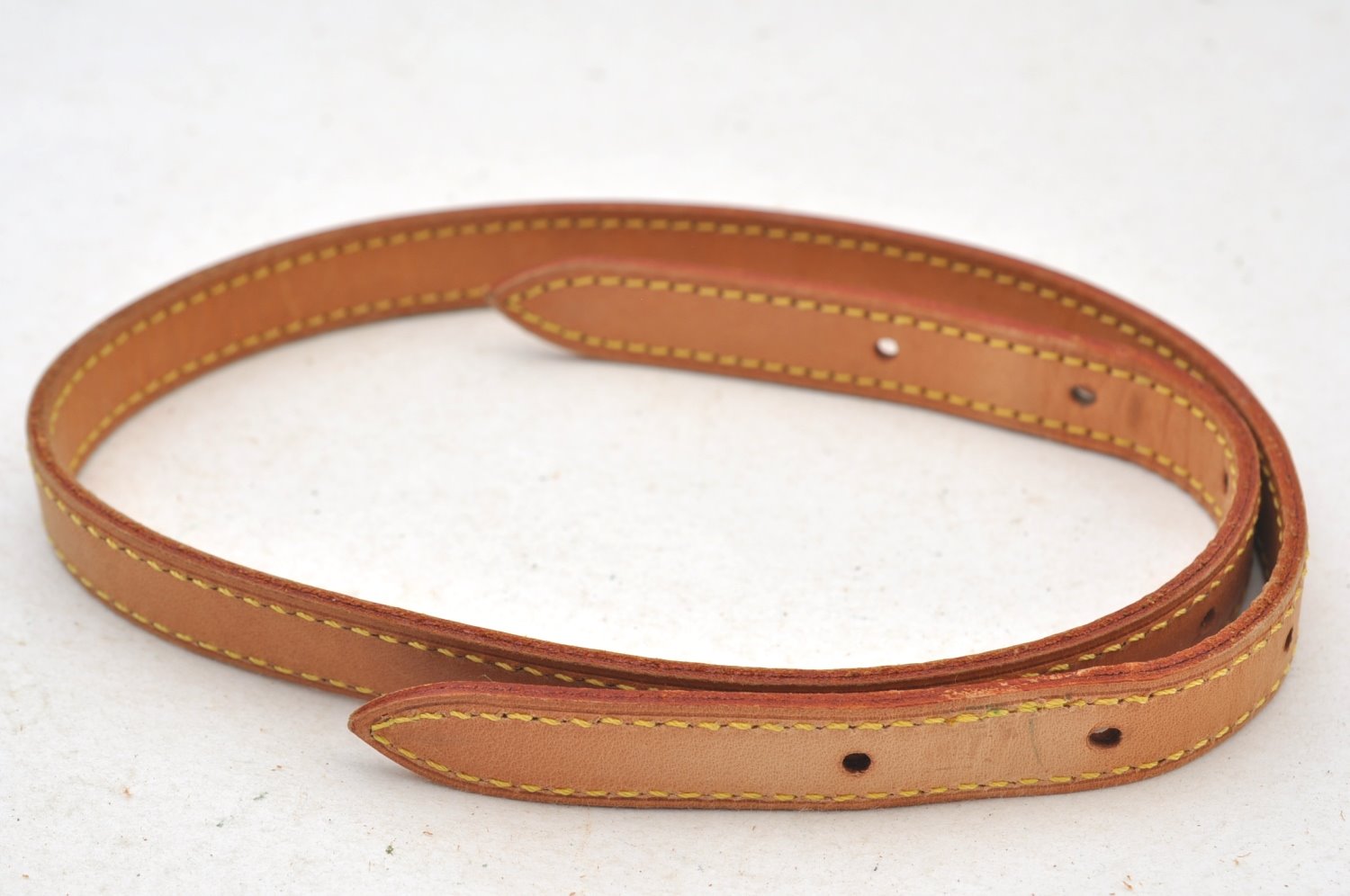 Authentic Louis Vuitton Leather Shoulder Strap For Bucket PM 27.6