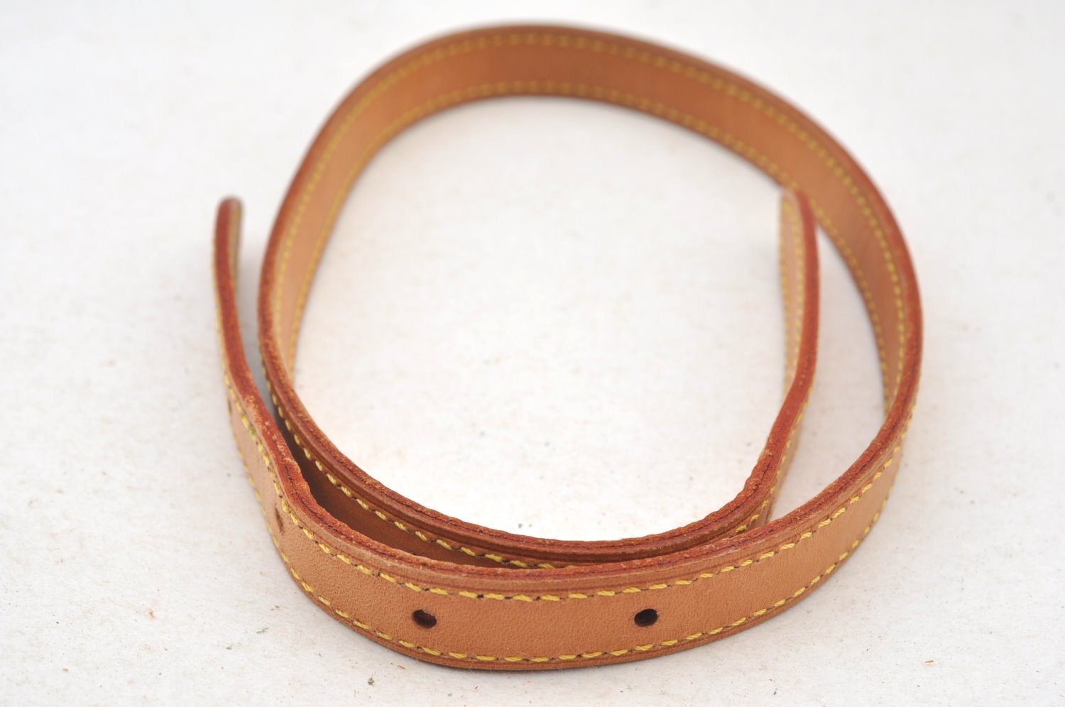 Authentic Louis Vuitton Leather Shoulder Strap For Bucket PM 27.6