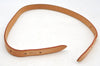 Authentic Louis Vuitton Leather Shoulder Strap For Bucket PM 27.6" Beige K8776