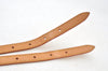 Authentic Louis Vuitton Leather Shoulder Strap For Bucket PM 27.6" Beige K8776