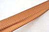 Authentic Louis Vuitton Leather Shoulder Strap For Bucket PM 27.6" Beige K8776