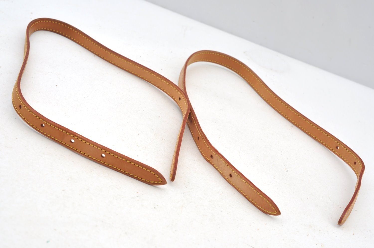 Authentic Louis Vuitton Leather Shoulder Strap For Bucket PM 27.6