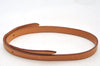 Authentic Louis Vuitton Leather Shoulder Strap For Bucket PM 27.6" Beige K8778