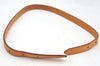 Authentic Louis Vuitton Leather Shoulder Strap For Bucket PM 27.6" Beige K8778