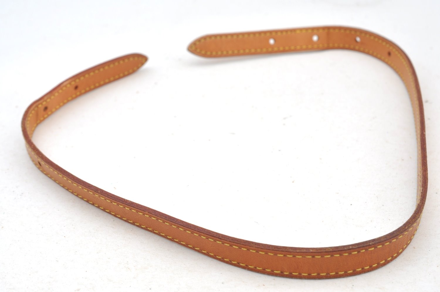 Authentic Louis Vuitton Leather Shoulder Strap For Bucket PM 27.6