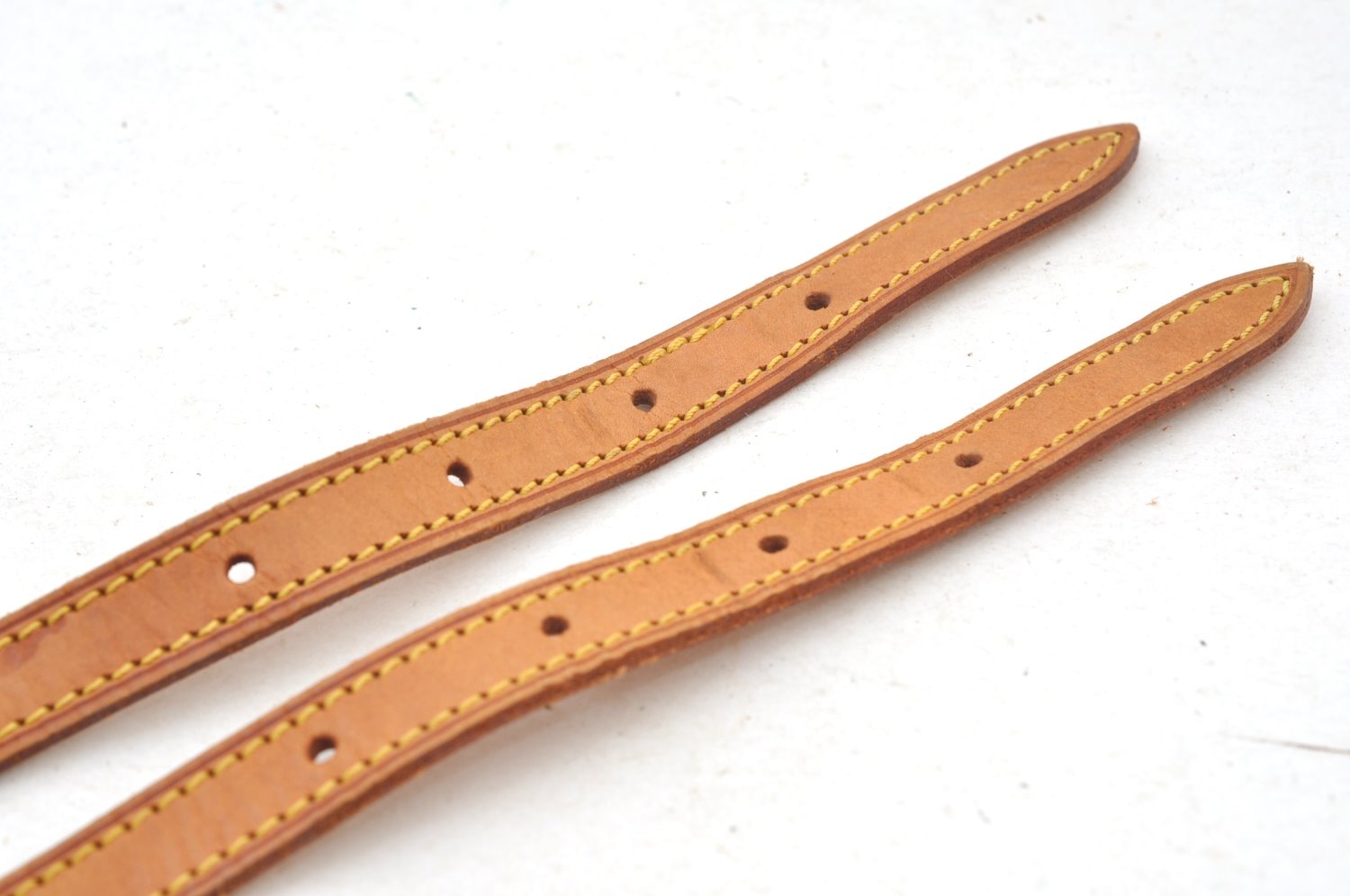 Authentic Louis Vuitton Leather Shoulder Strap For Bucket PM 27.6