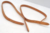 Authentic Louis Vuitton Leather Shoulder Strap For Bucket PM 27.6" Beige K8778