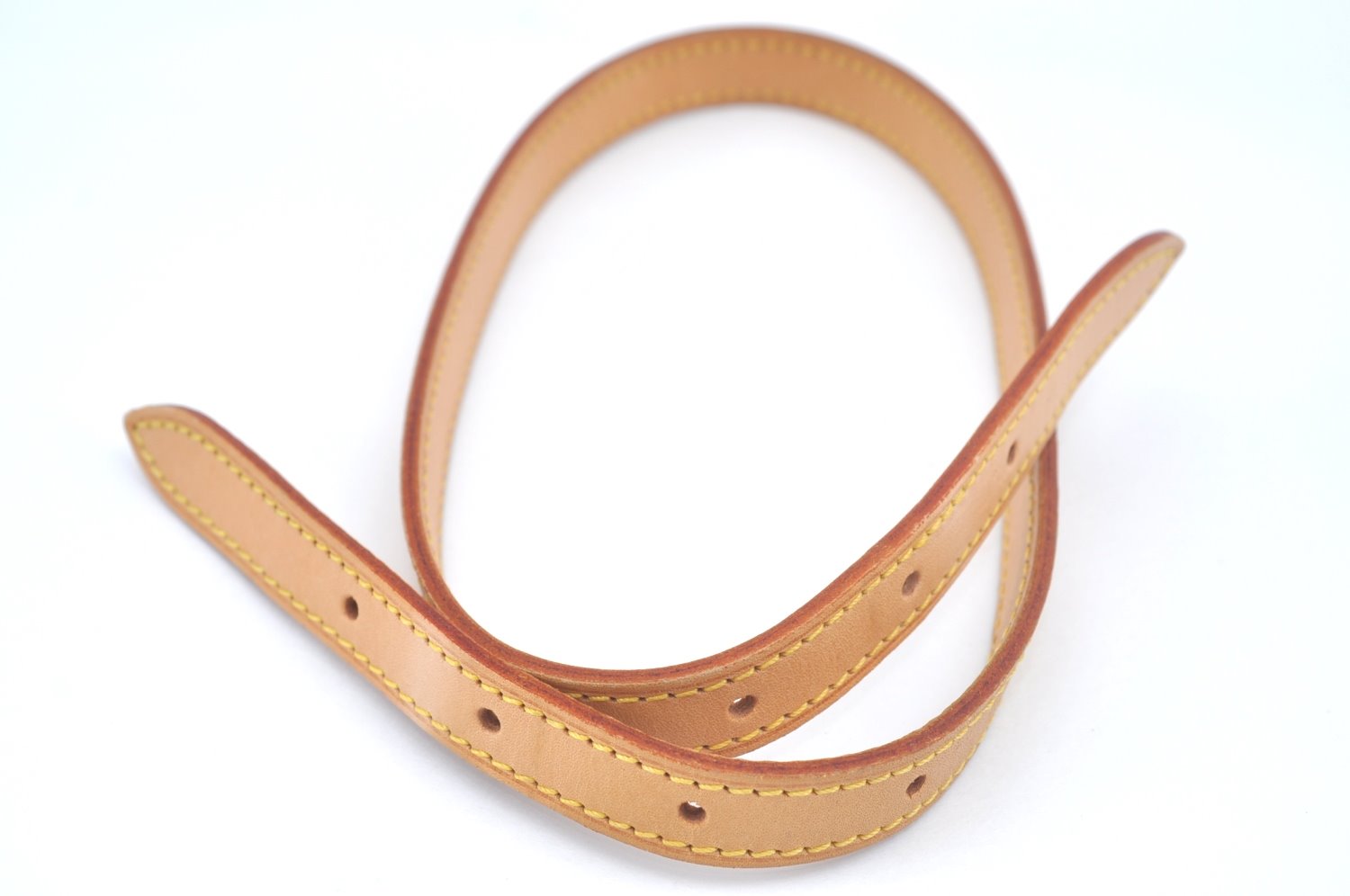 Authentic Louis Vuitton Leather Shoulder Strap For Bucket PM 27.6