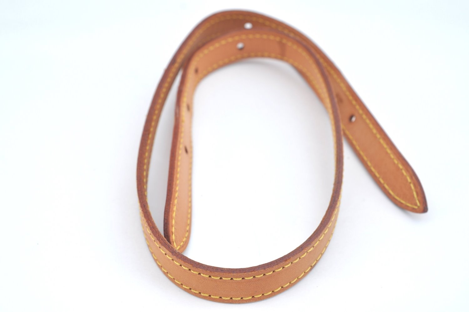 Authentic Louis Vuitton Leather Shoulder Strap For Bucket PM 27.6