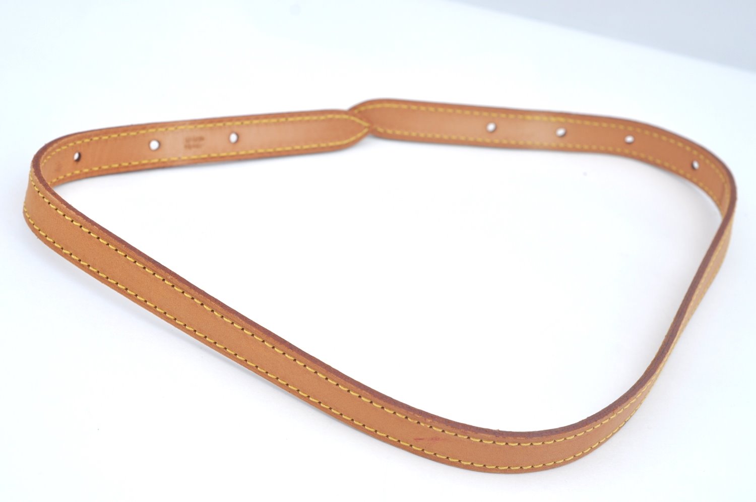 Authentic Louis Vuitton Leather Shoulder Strap For Bucket PM 27.6