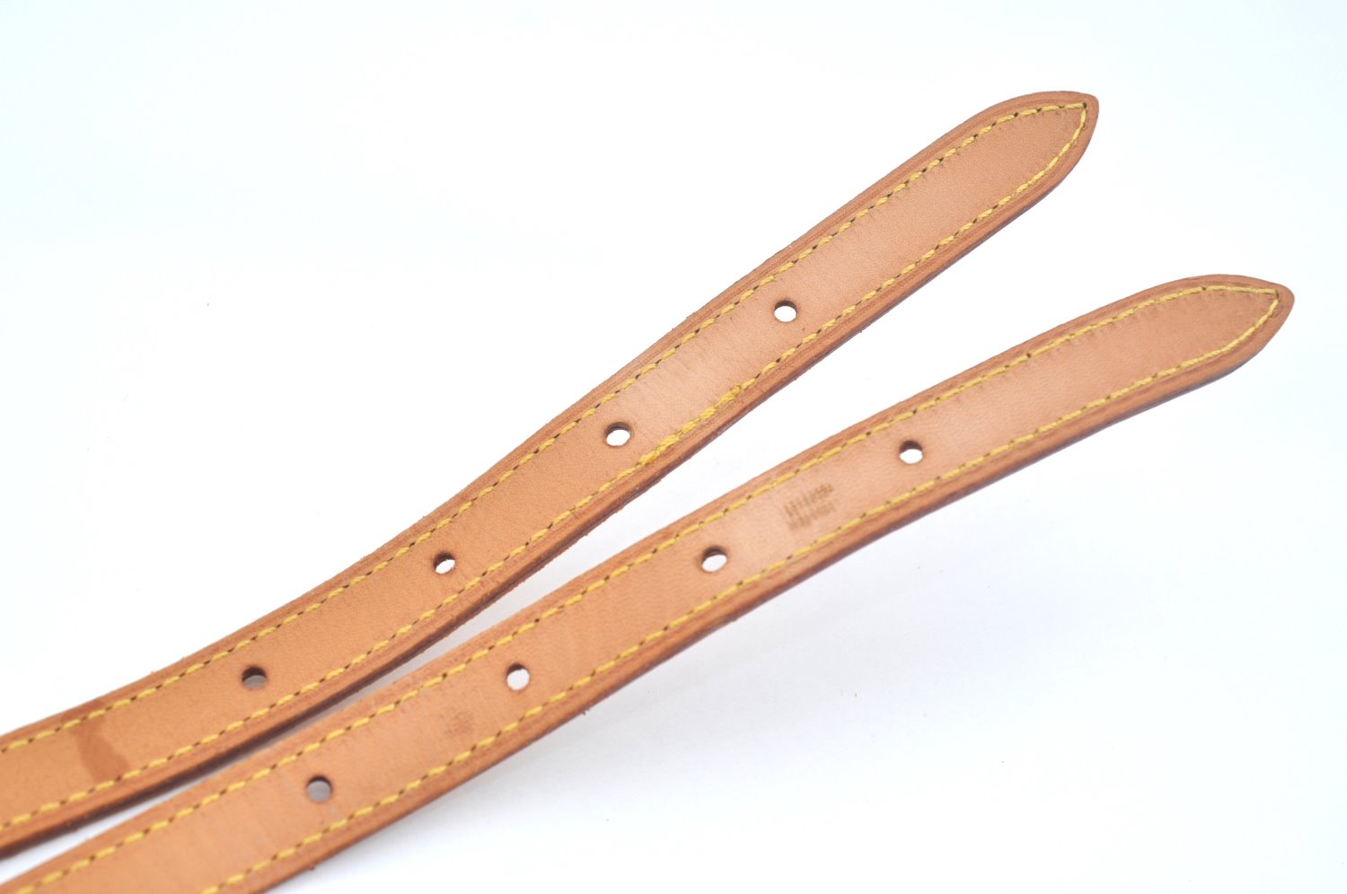 Authentic Louis Vuitton Leather Shoulder Strap For Bucket PM 27.6